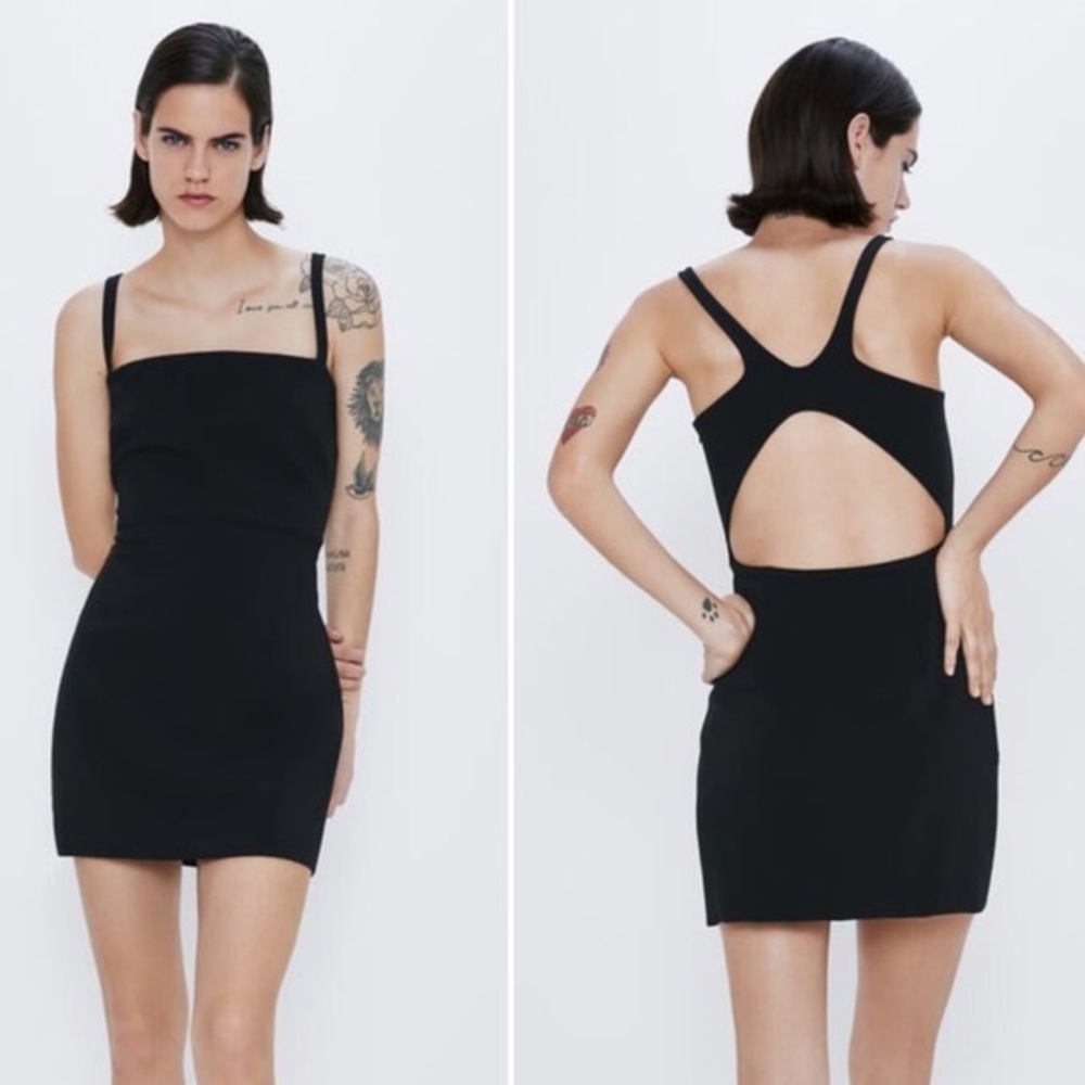 NWT Zara strapy mini dress, Size S